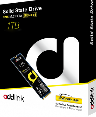 SSD накопичувач addlink S95 1 TB (ad1TBS95M2P)
