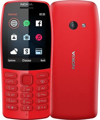 Мобильный телефон Nokia 210 DS Red (16OTRR01A01)