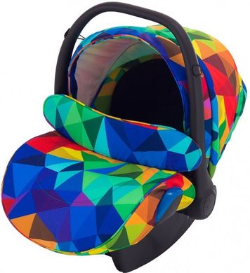 Детское автокресло Adamex Kite Y123 разноцветный калейдоскоп (623968)