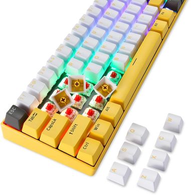 Клавіатура Motospeed BK67 Longhua Red Yellow (mtbk67ymr)
