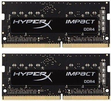 Оперативна пам'ять SO-DIMM HyperX 2x8GB/2666 DDR4 HyperX Impact (HX426S15IB2K2/16)