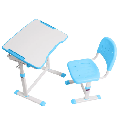 Комплект Cubby парта та стілець трансформери Olea Blue