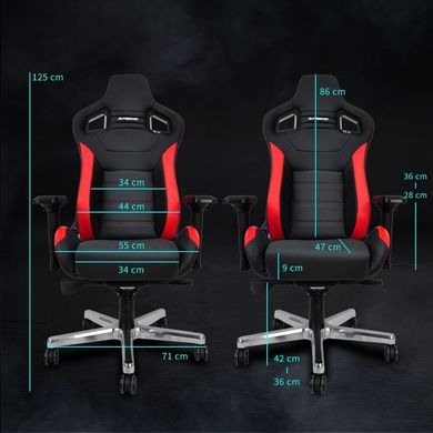 Крісло для геймерів B.Friend GC07 Black-Red