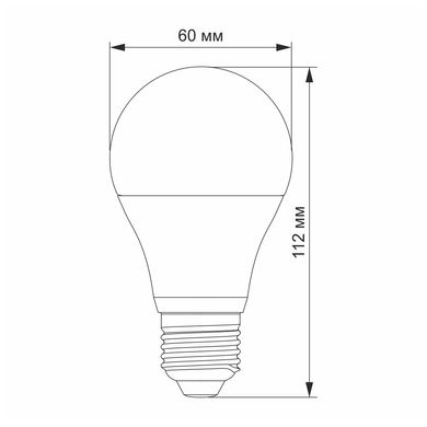 Лампа LED TITANUM A60 E27 10W 3000K