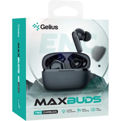 Навушники Gelius MaxBuds GP-TWS025 Black