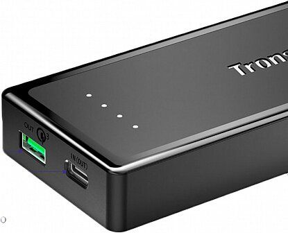 Универсальная мобильная батарея Tronsmart Presto 10400mAh Quick Charge 3.0 Power Bank with Type-C Input & Output
