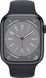 Apple Watch Series 8 GPS 45mm Midnight Aluminium Case with Midnight Sport Band - Regular (MNP13)
