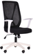 Кресло AMF Nickel White сиденье Сидней 07/спинка Сетка SL-00 Black
