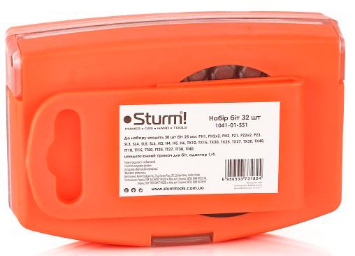 Набір біт Sturm 1041-01-SS1