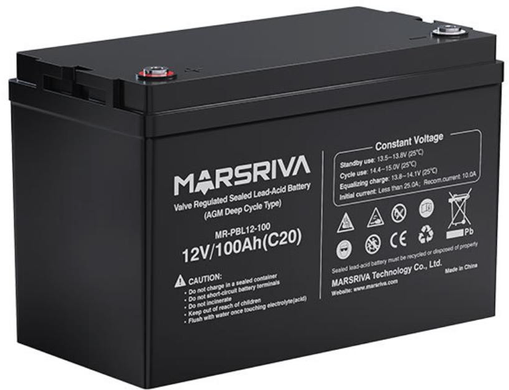 Акумулятор для ДБЖ Marsriva MR-PBL12-100
