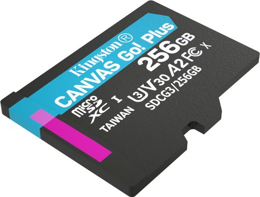 Карта памяти Kingston 256GB UHS-I/U3 Class 10 (SDCG3/256GBSP)