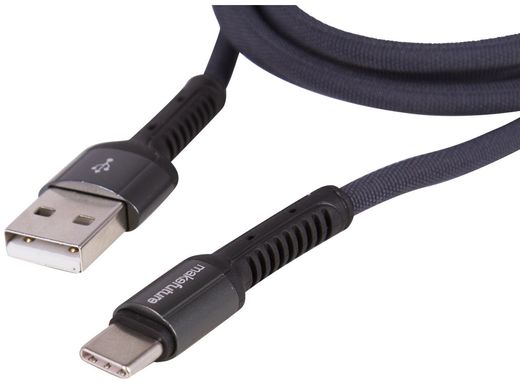 Кабель MakeFuture USB - Type-C (2.4 A) 1 м Denim Grey (MCB-CD1GR)