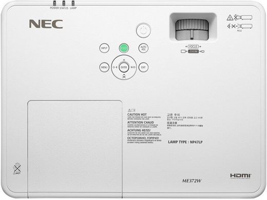 Проектор NEC ME372W (3LCD, WXGA, 3700 ANSI lm)