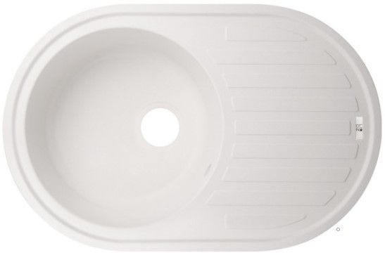 Кухонна мийка Lidz 780x500 / 200 WHI-01 (LIDZWHI10780500200)