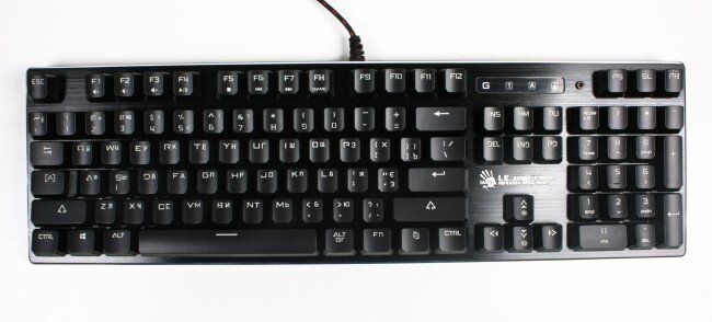 Клавіатура A4tech Bloody B820R USB Black