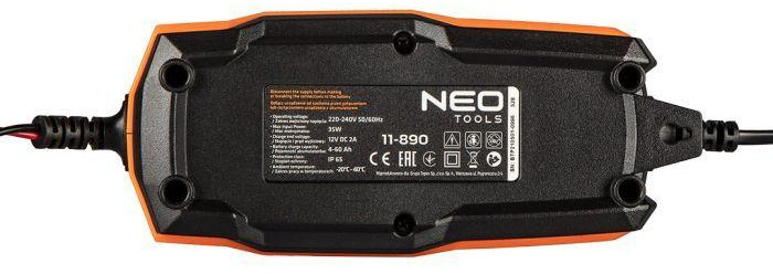 Интеллектуальное зарядное устройство NEO Tools 11-890