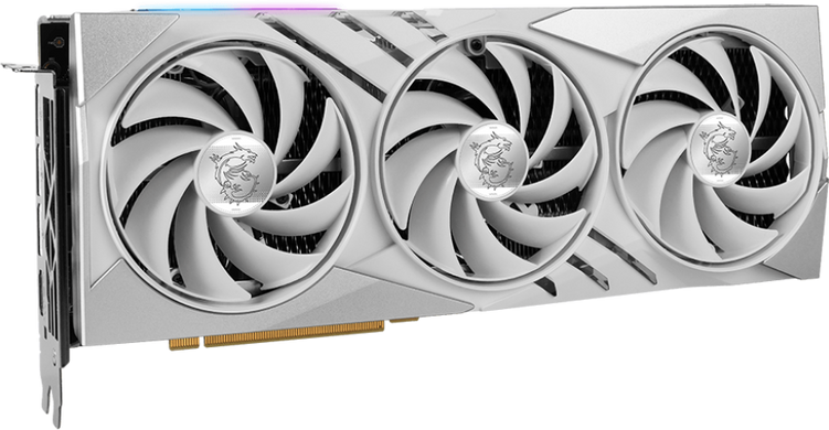 Видеокарта MSI GeForce RTX 4070 Ti SUPER GAMING X SLIM WHITE 16384MB (RTX 4070 Ti SUPER 16G GAMING X SLIM WHITE)