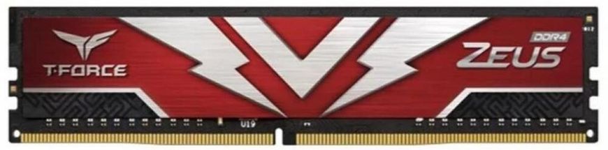 Оперативная память Team DDR4 2х8GB 3200MHz T-Force Zeus Red (TTZD416G3200HC20DC01)