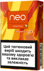 Блок стиков для нагрева табака NEO GLO STIKS NEO DEMI AMBER BOOST 10 пачек ТВЕН