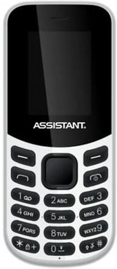 Мобільний телефон Assistant AS-101 Dual Sim White