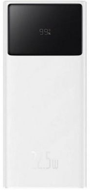 Универсальная мобильная батарея Baseus Star Digital Display 30000 mAh 22.5W White (PPXJ060102)