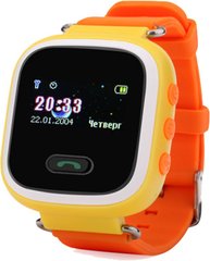 Дитячий смарт годинник UWatch Q60 Kid smart watch Orange