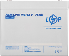 Аккумулятор для ИБП LogicPower LPM-MG 12V - 75 Ah (13634)
