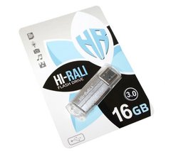 Флешка Hi-Rali USB3.0 16GB Hi-Rali Corsair Series Silver (HI-16GB3CORSL)