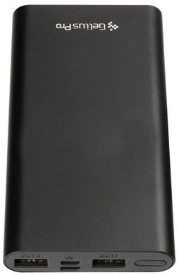 Універсальна мобільна батарея Gelius Pro Ultra Edge 10000 mAh 2.1A Black