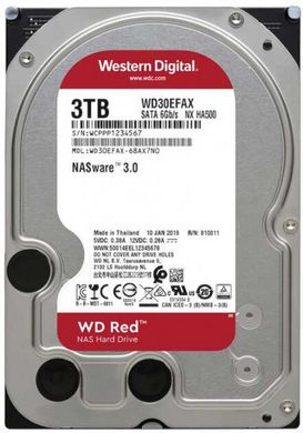 Внутрішній жорсткий диск WD Red 3 TB (WD30EFAX)