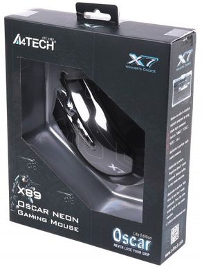 Миша A4Tech X89 Black