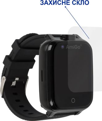 Дитячий смарт годинник AmiGo GO006 GPS 4G WIFI Black