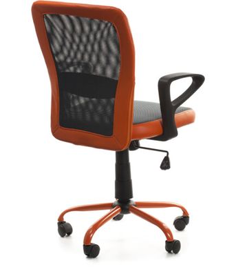 Крісло Office4You LENO Grey-orange (27783)