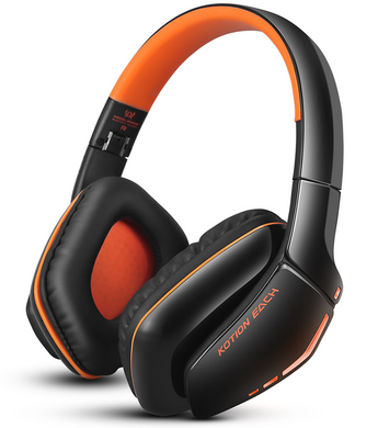 Навушники Kotion EACH B3506 Black/Orange (ktb3506bt)