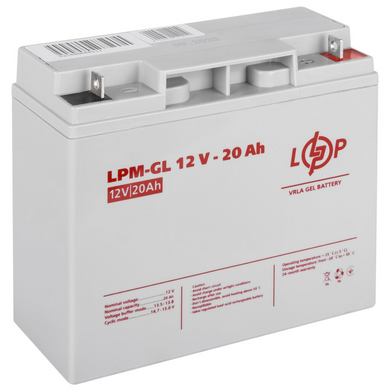 Аккумулятор для ИБП LogicPower LPM-GL 12V - 20 Ah (5214)