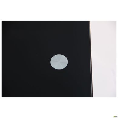 Розкладний стіл AMF Сандро хром/скло чорний (545794)