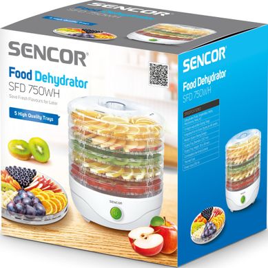 Сушка для овочів і фруктів Sencor SFD 750WH