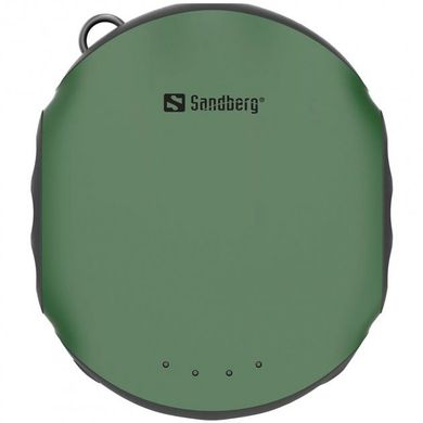 УМБ Sandberg Survivor 10000 mAh, 2xUSB, IPX6, мини-компас и фонарик (420-60)