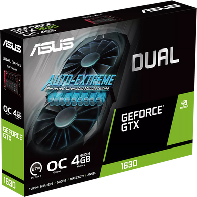 Видеокарта Asus DUAL-GTX1630-O4G