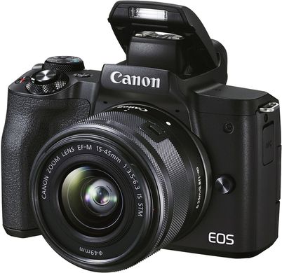 Фотоапарат Canon EOS M50 Mark II + 15-45 IS STM Kit Black (4728C043)