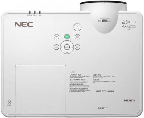 Проектор NEC ME382U (3LCD, WUXGA, 3800 lm)