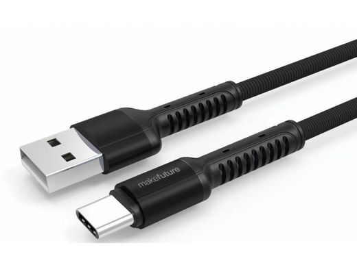 Кабель MakeFuture USB - Type-C (5A) 1м Denim Grey (MCB-CD2GR)