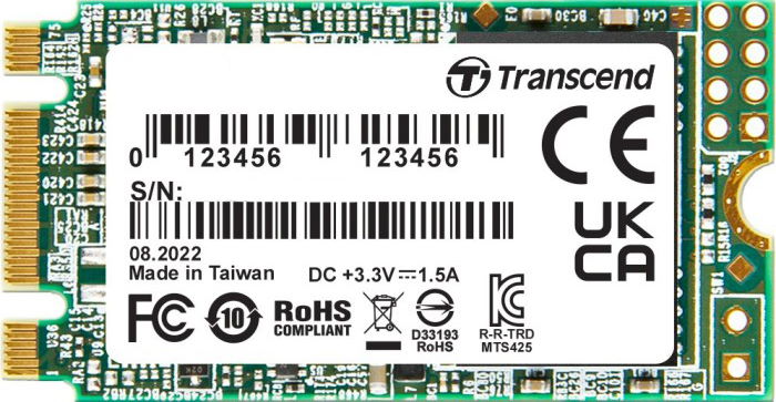 SSD накопитель Transcend 425S 2 TB (TS2TMTS425S)