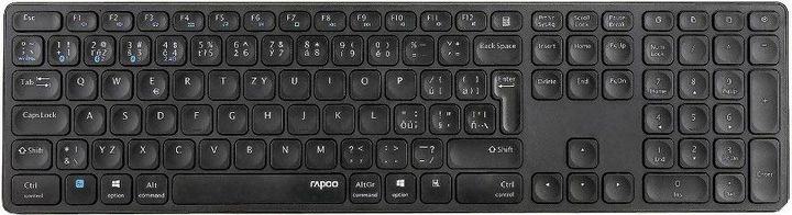 Клавіатура Rapoo E9800M Wireless Gray