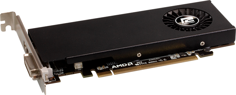 Видеокарта PowerColor AMD Radeon RX 550 4GB GDDR5 Red Dragon LP (AXRX 550 4GBD5-HLE)