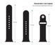 Ремешок ArmorStandart Apple Sport Band for Apple Watch 38mm/40mm Black (3 straps)