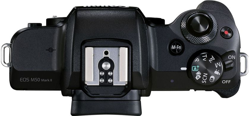 Фотоапарат Canon EOS M50 Mark II + 15-45 IS STM Kit Black (4728C043)
