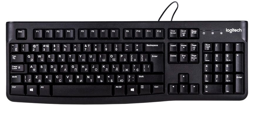 Клавиатура Logitech K120 Ukr (920-002643)