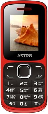 Мобільний телефон ASTRO A177 Red-Black