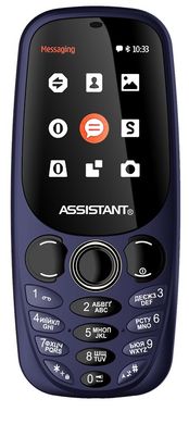 Мобільний телефон Assistant AS-201 Blue